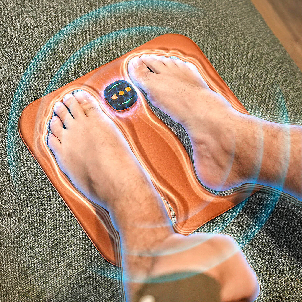 Massager de pied pour soulagement de la neuropathie avec technologie NMES
