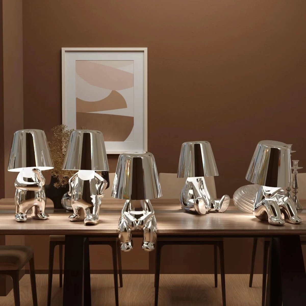 Luzern Lampe de Table LED Design Moderne Avec Lumière Dimmable