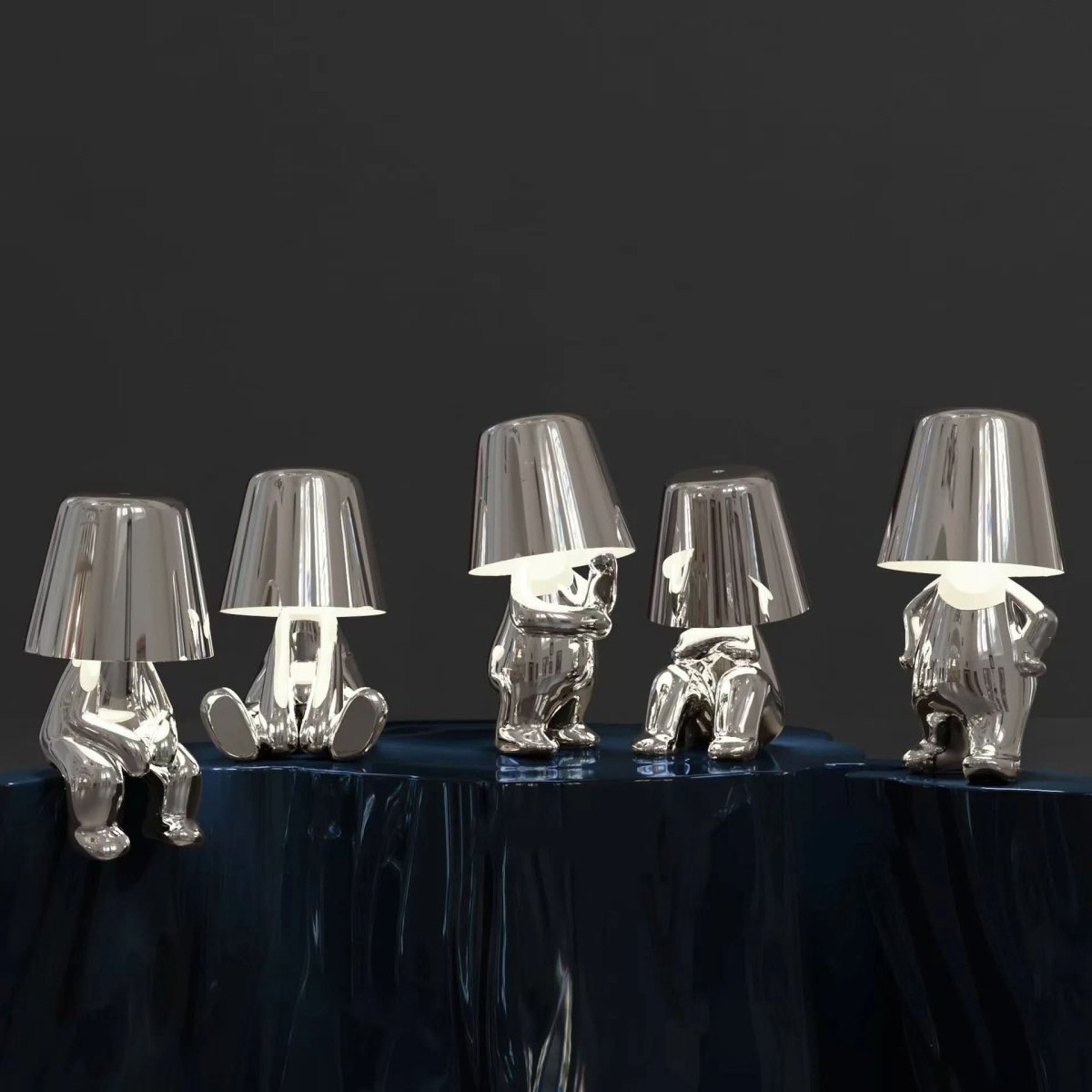 Luzern Lampe de Table LED Design Moderne Avec Lumière Dimmable