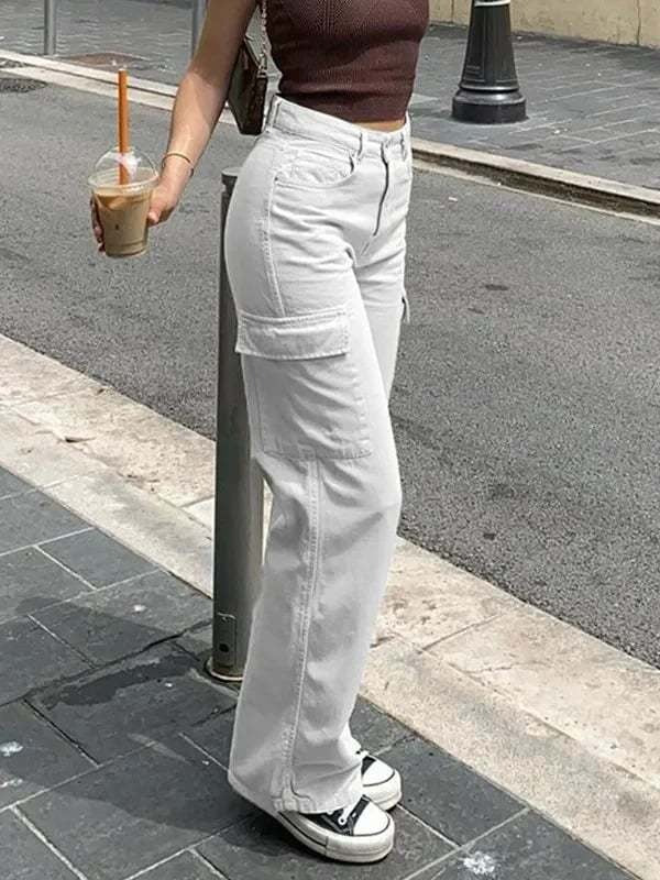 Pantalons Cargo Ajustables Viraux | "Le cargo qui sublime vos courbes"