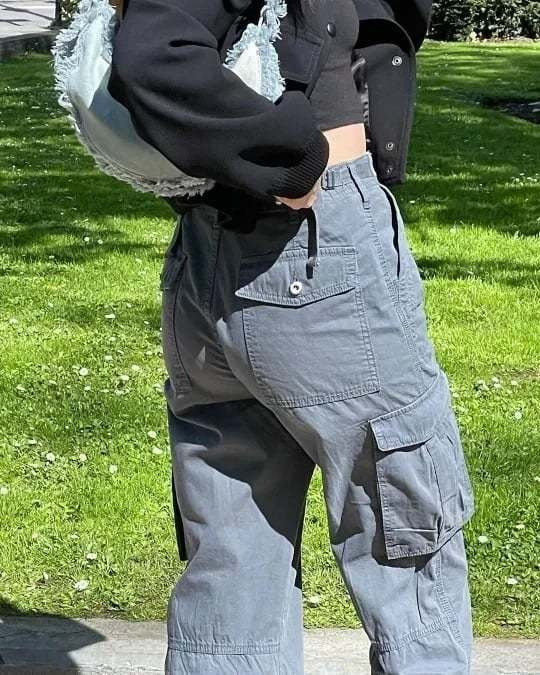 Pantalons Cargo Ajustables Viraux | "Le cargo qui sublime vos courbes"