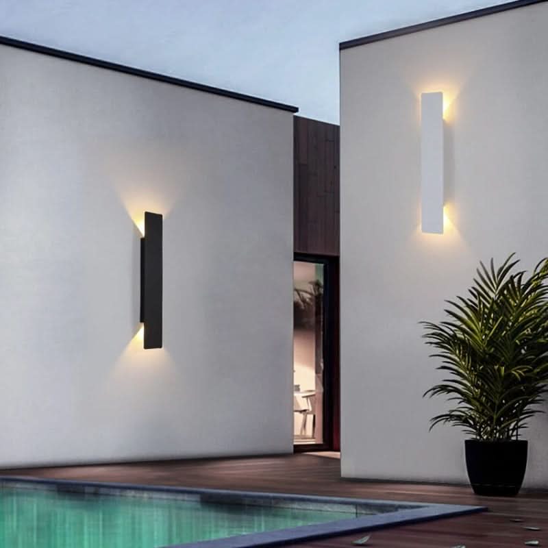 LUMIÉRE Appliques murales extérieures résistantes aux intempéries StreamLine Éclairage extérieur