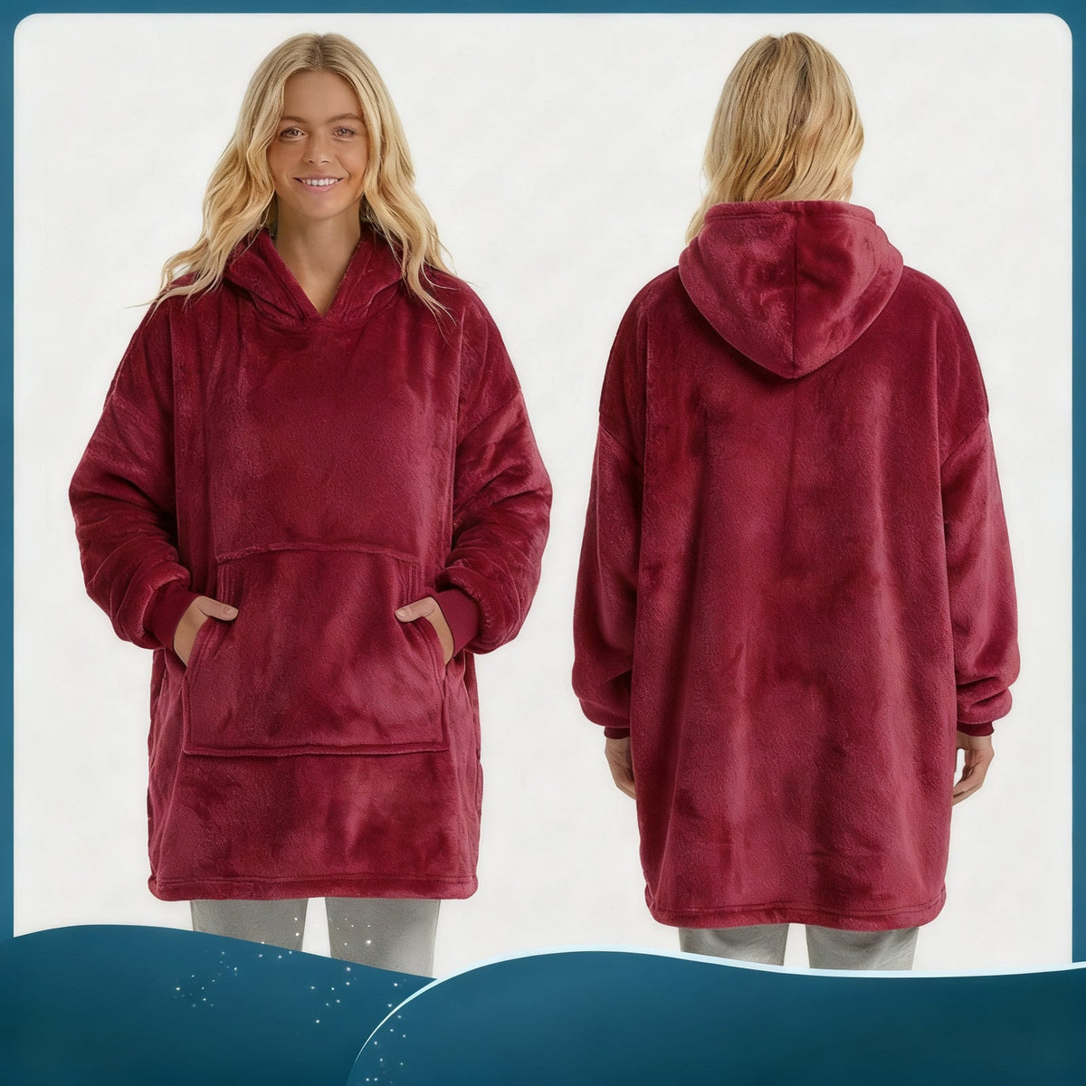 Drap de couverture portable en polaire, 350 g/m²