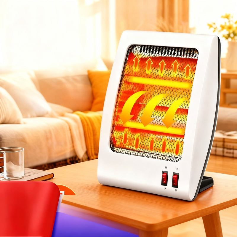 Chauffage de Table avec Ventilateur – Chauffage Électrique Compact L6