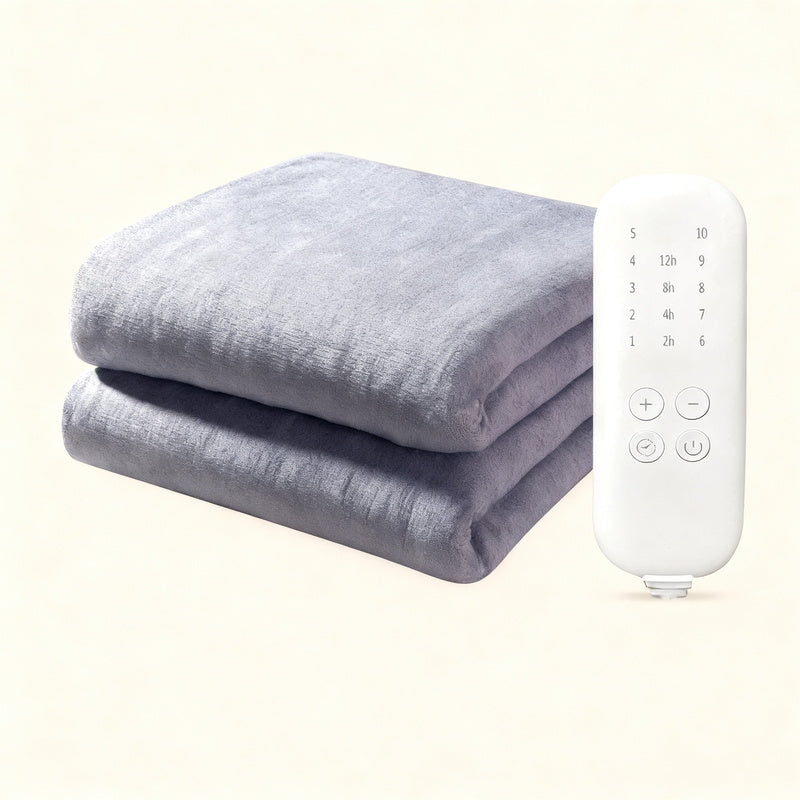 Couverture Chauffante Électrique en Polyester – Disponible en Plusieurs Tailles