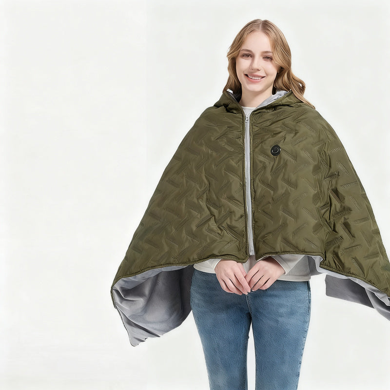 Couverture Chauffante Électrique avec USB – Couverture Chauffante Lavable pour la Maison