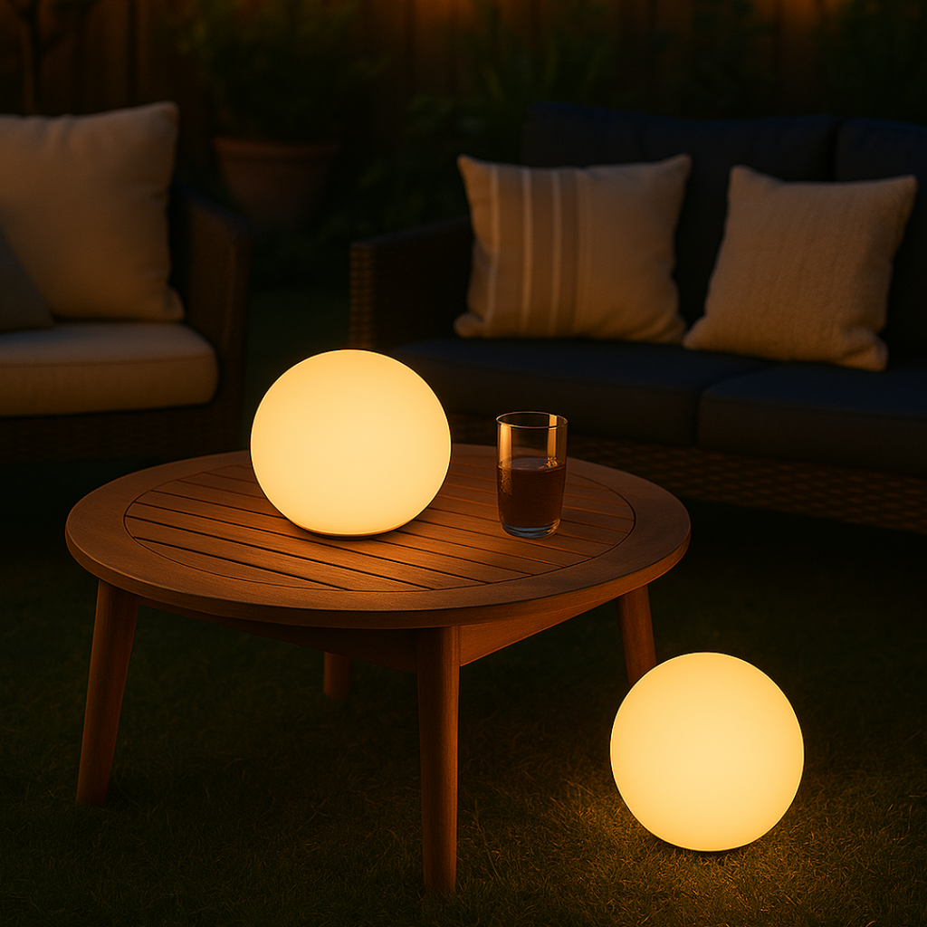 Lampe de Table LED Sans Fil Colorée avec Télécommande