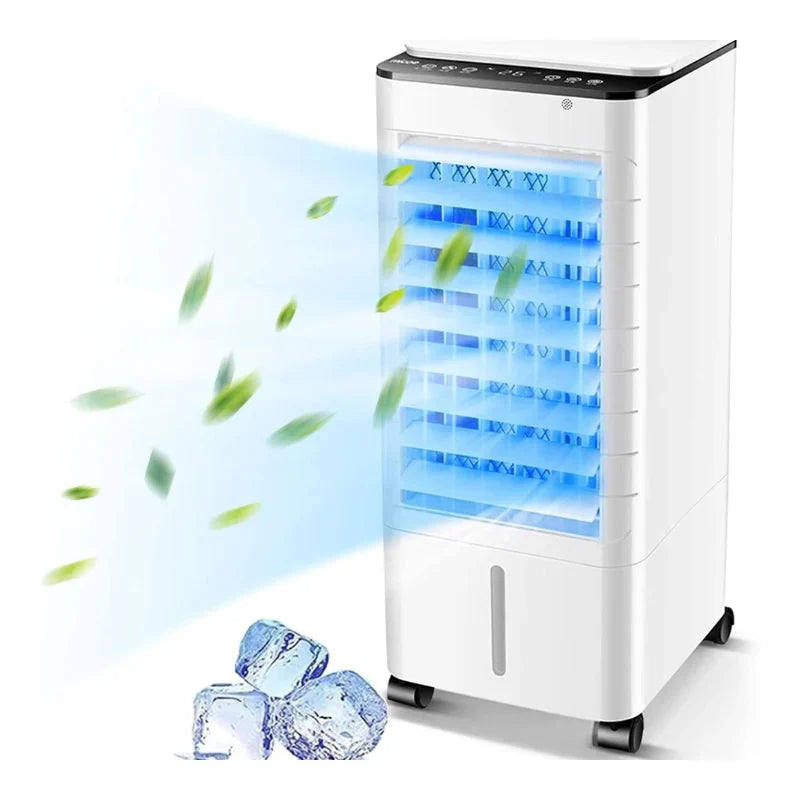 Climatiseur Portable Sans Fenêtre avec Télécommande – Refroidisseur d'Air 3-en-1, Ventilateur et Fonction d'Humidification pour la Maison et le Bureau | Sansoti