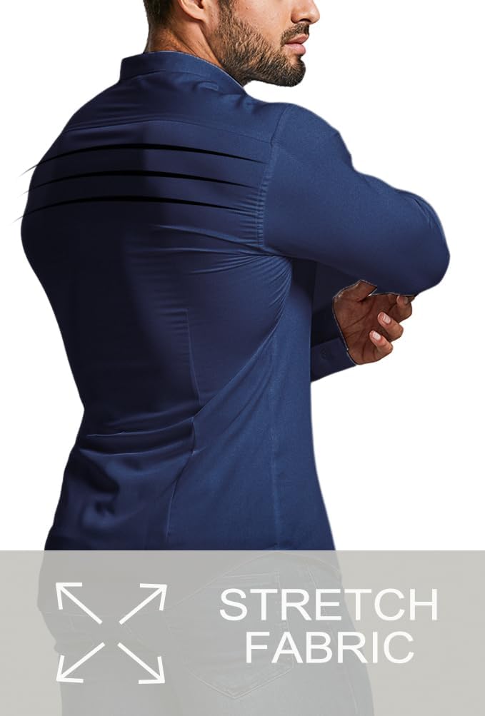 Chemise Slim-Fit pour Hommes pour le Printemps 2026 – Anti-Froissement – David