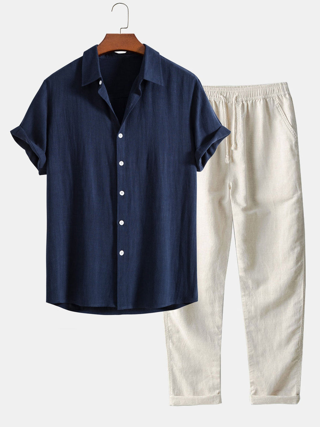 Ensemble Chemise et Pantalon en Lin - Antonio
