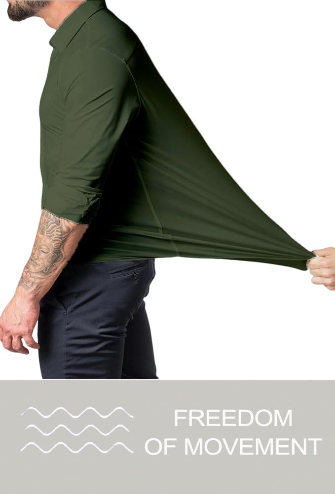 Chemise Slim-Fit pour Hommes pour le Printemps 2026 – Anti-Froissement – David