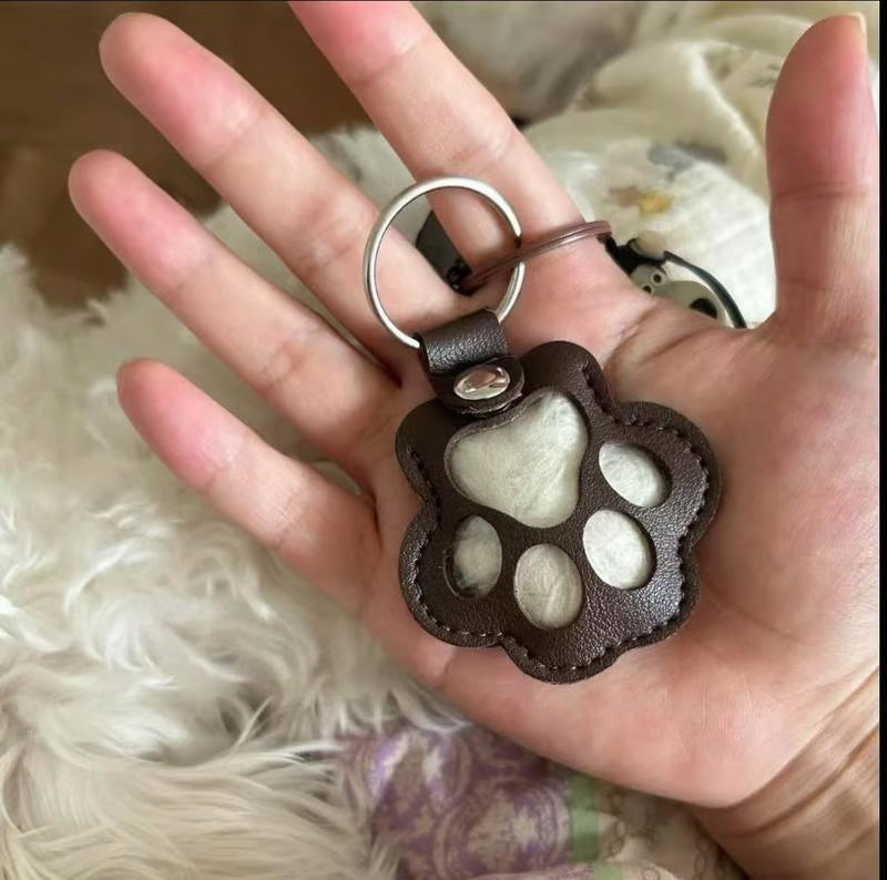 Le Porte-Clés PawPromise™ — Gardez l'Amour de Votre Animal Près de Vous, Guérissant Votre Cœur Chaque Jour