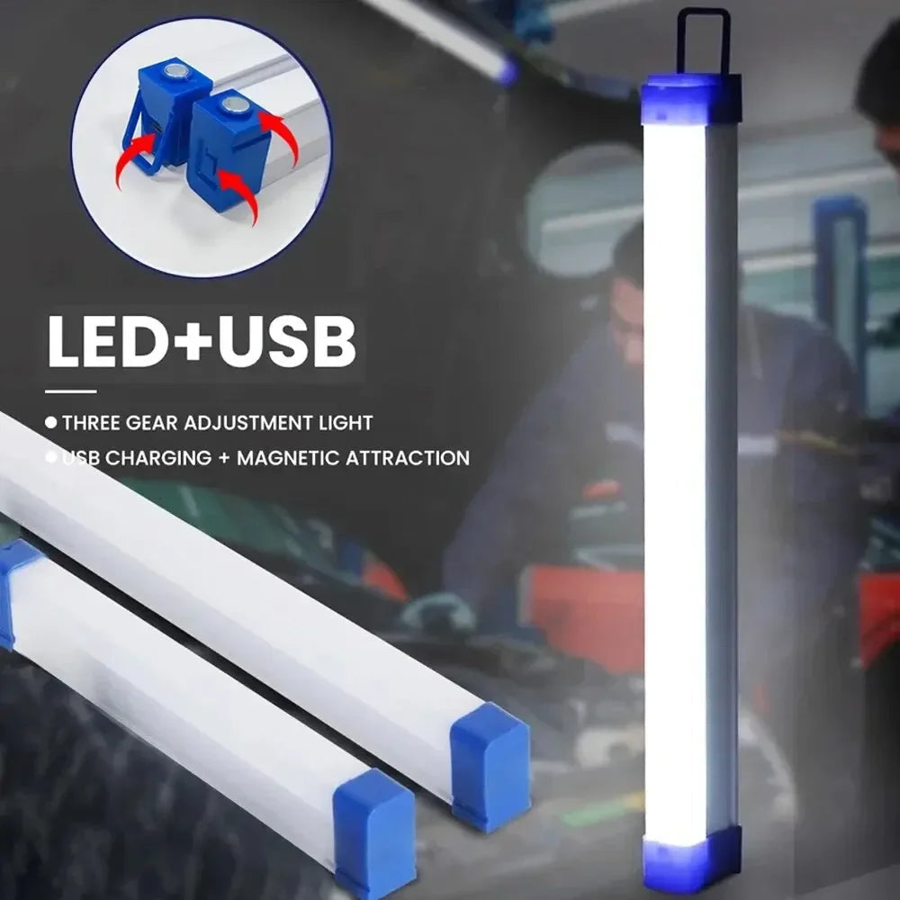 Lampe Tube LED Magnétique – Rechargeable