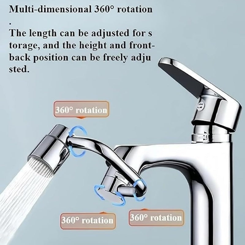 AquaTwist 1440° Extenseur de Robinet Rotatif