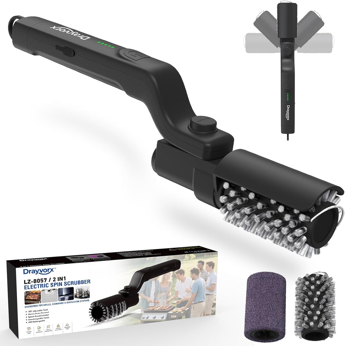 BlazeScrub™ — Nettoyez votre grill sans effort et profitez de chaque moment de barbecue étincelant