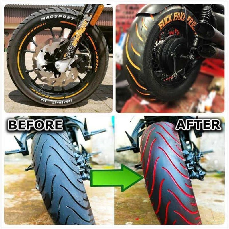 Stylo de Peinture pour Pneus ChromoBurst™ — Rendez Votre Conduite Inoubliable avec des Couleurs Vives et Durables Qui Attirent l'Attention