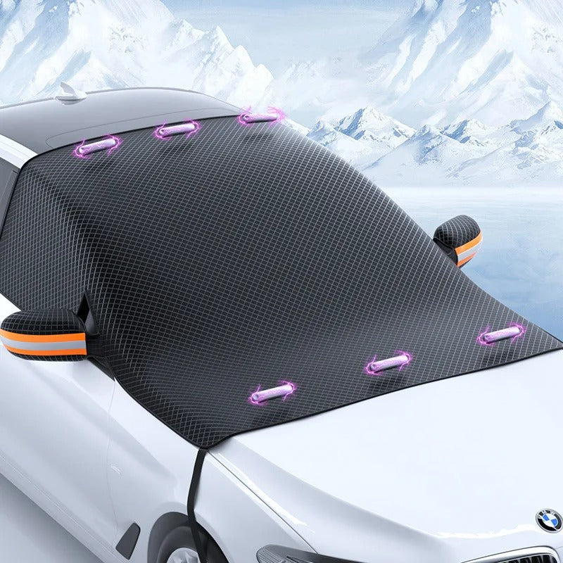 IceCover - Couverture magnétique pour voiture contre la neige