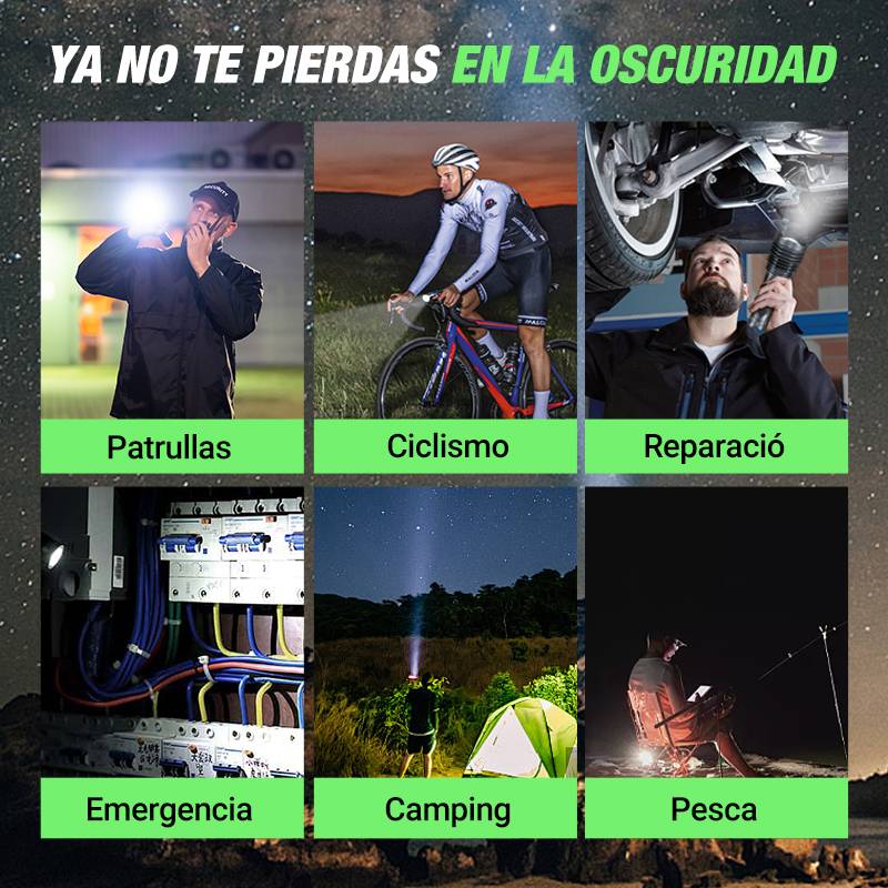 BlazeLight™ — Dominez la Nuit avec une Illumination Imparable et Tranchante