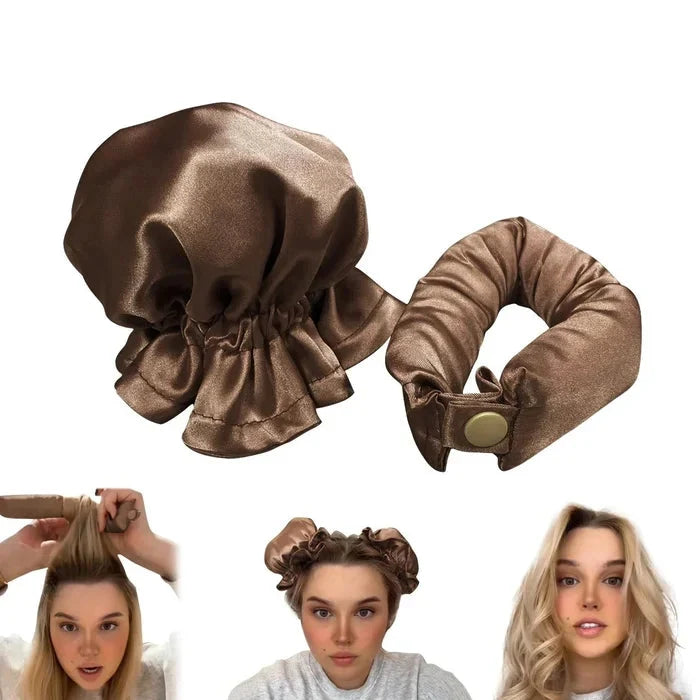 Ensemble de Chignons en Satin sans Chaleur