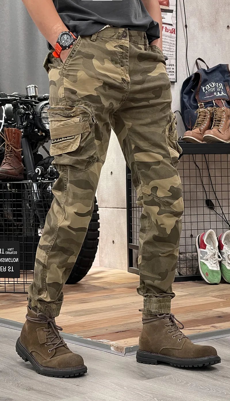 Strider™ Cargo | Jean cargo slim fit usé | 50% DE REMISE