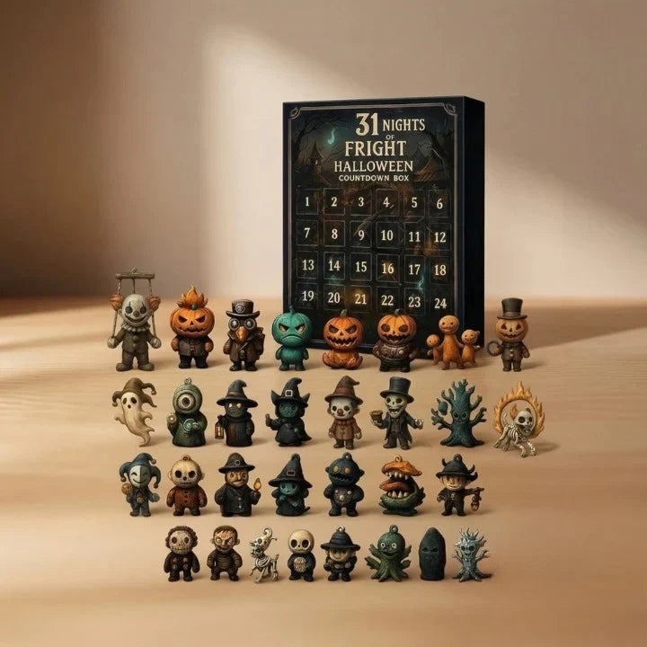Calendrier de l'Avent Halloween 31 Jours – Surprises Effrayantes