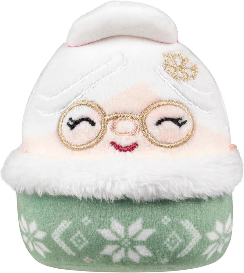 SquishJoy Ensemble Surprise de Vacances | Calendrier de l'Avent festif rempli de Squishmallows câlins !