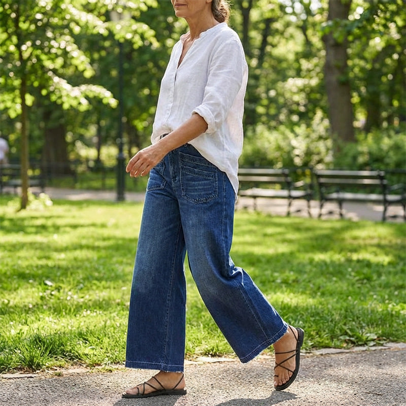 HaloStride™ — Libérez votre confiance avec des jeans qui célèbrent vos courbes et votre liberté