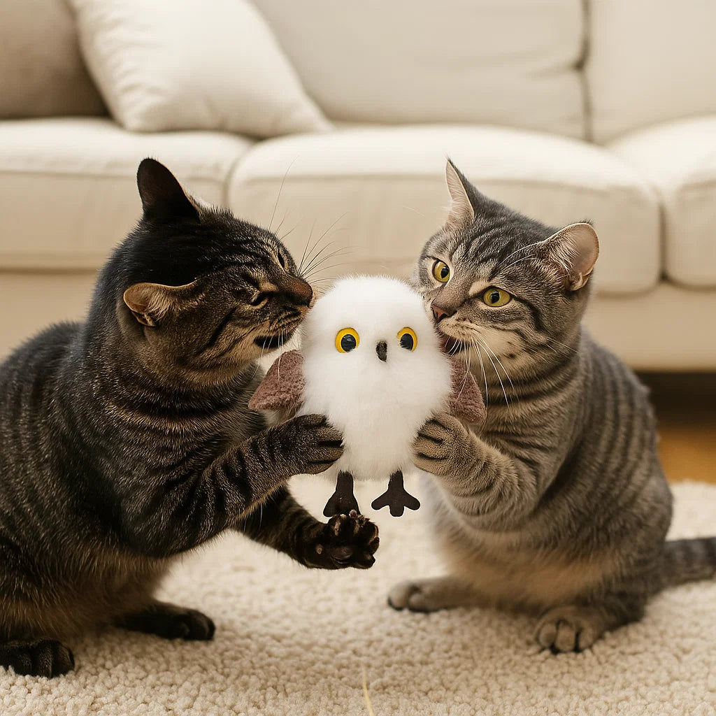 FeatherWhirl™ — Éveillez les instincts sauvages de votre chat pour une aventure intérieure sans fin