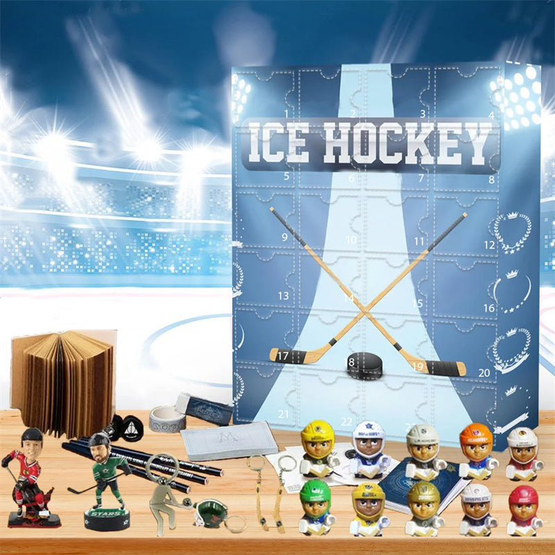 Calendrier de l'Avent Hockey 2026 – Compte à rebours de Noël de 24 jours