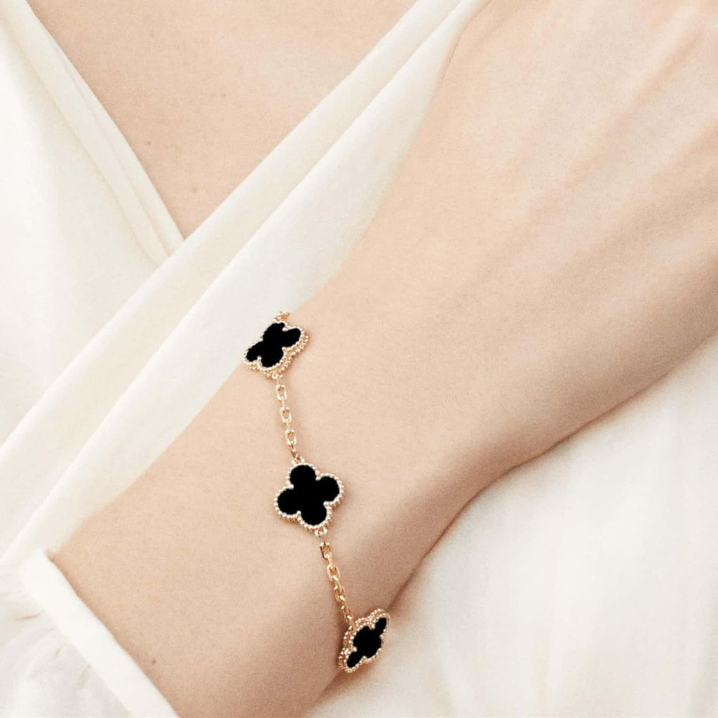 Bracelet Élégant pour Femmes avec Charme Trèfle