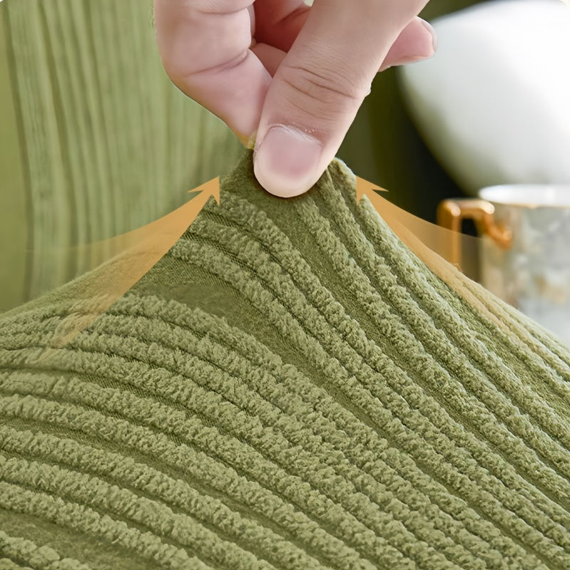Housse de canapé épaisse en jacquard premium - Anti-rayures et extensible