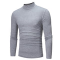 T-shirt élégant à col roulé pour hommes pour un style polyvalent