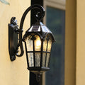Lumière Murale Solaire Vintage d'Extérieur avec Télécommande
