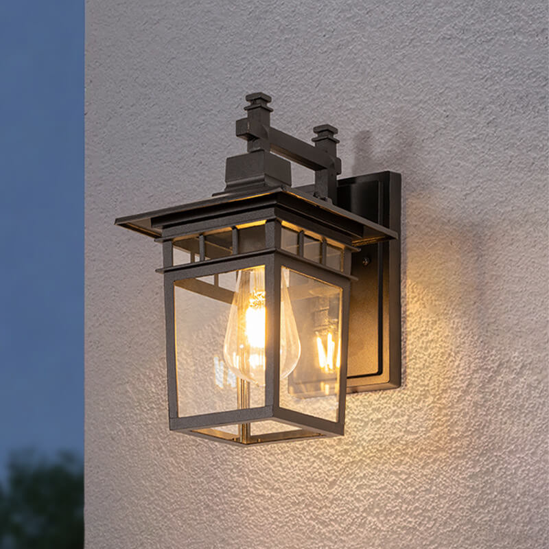 Applique Murale Lanternes Étanches pour Extérieur