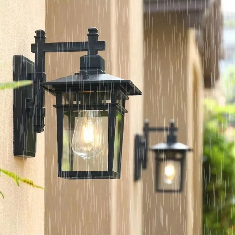 Applique Murale Lanternes Étanches pour Extérieur