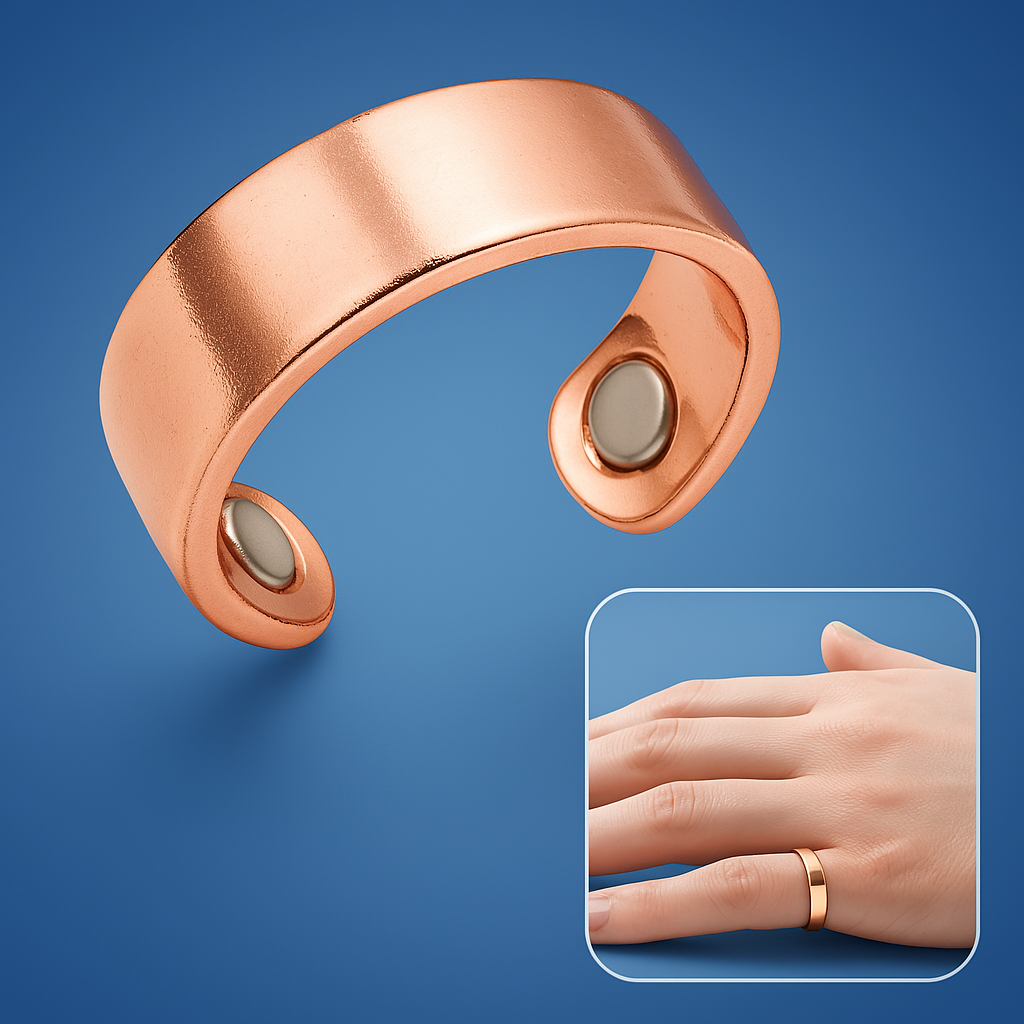 Bague Anti-Ronflement QuietRest - Aide au Sommeil Améliorée, Facile à Porter