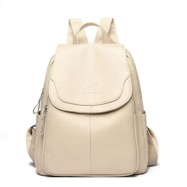 Sac à Dos en Cuir pour Femmes - Cuir Vegan - Pratique & Style