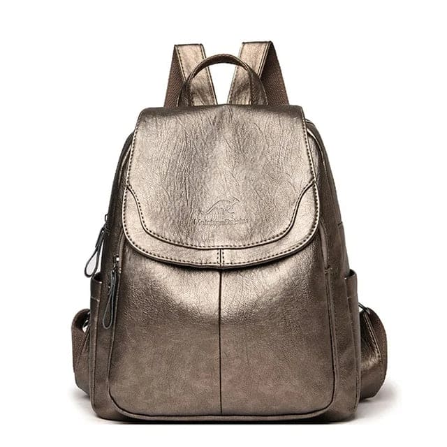 Sac à Dos en Cuir pour Femmes - Cuir Vegan - Pratique & Style