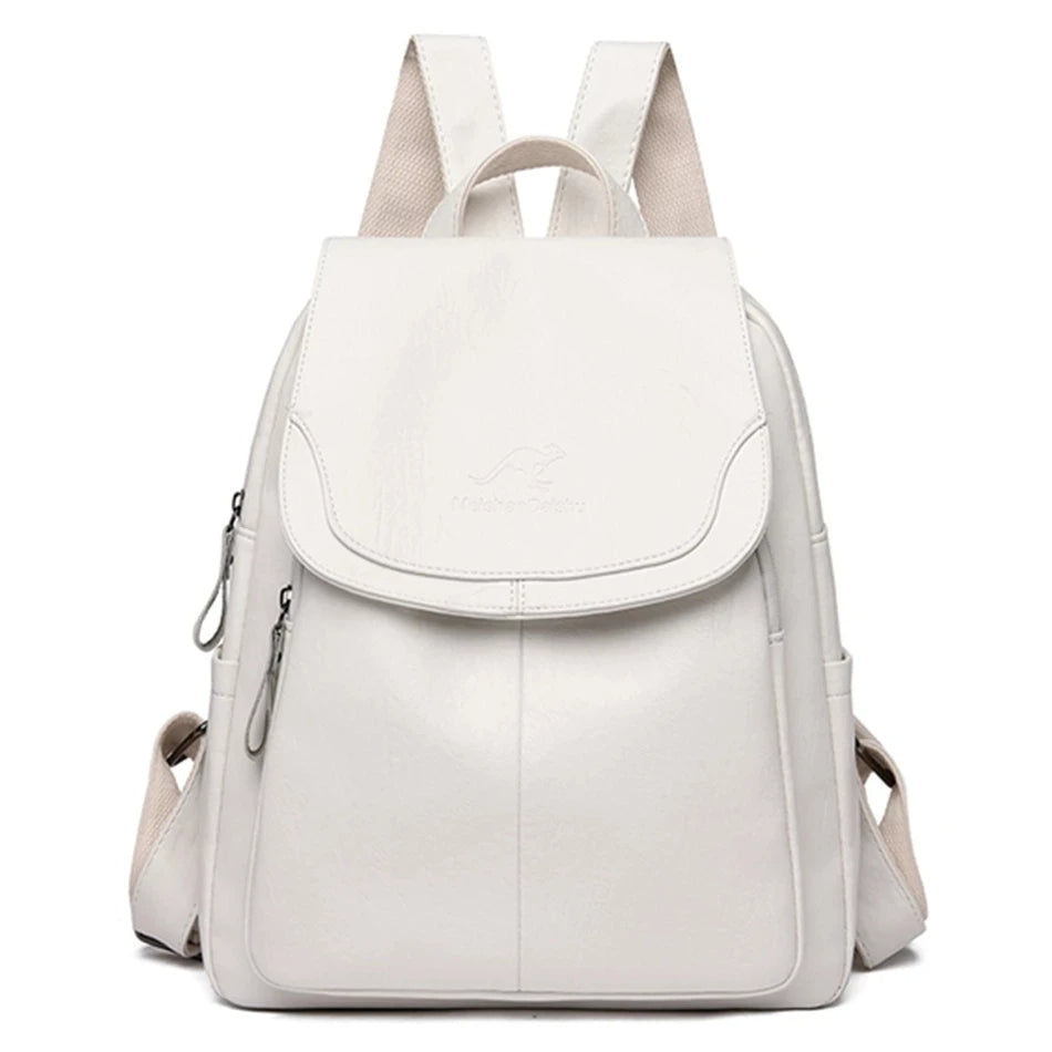 Sac à Dos en Cuir pour Femmes - Cuir Vegan - Pratique & Style