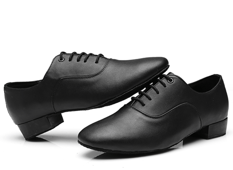 Chaussures de Danse Latine en Cuir | Élégance avec Semelle Souple