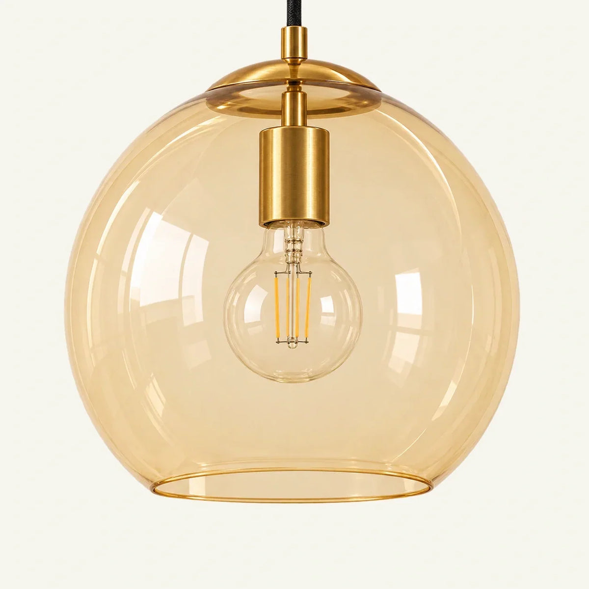 Lampe sur Pied en Verre Moderne – Éclairage de Design Élégant avec Abat-jour en Verre