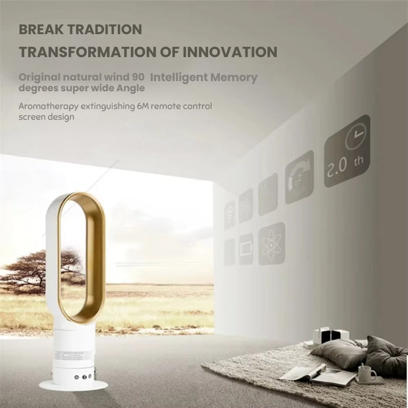 Ventilateur de Tour Sans Lame Énergétiquement Efficace pour un Flux d'Air Sûr