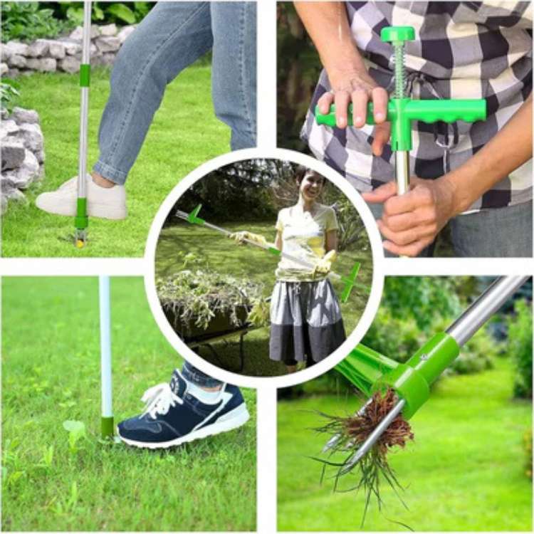 RootRipper Débroussailleur de Jardin Ergonomique pour Désherbage Sans Effort