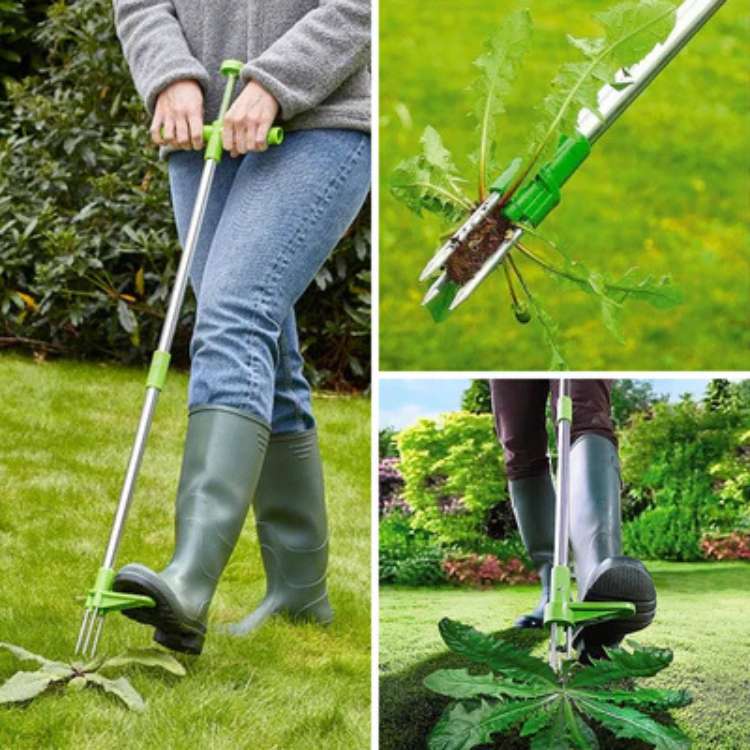RootRipper Débroussailleur de Jardin Ergonomique pour Désherbage Sans Effort