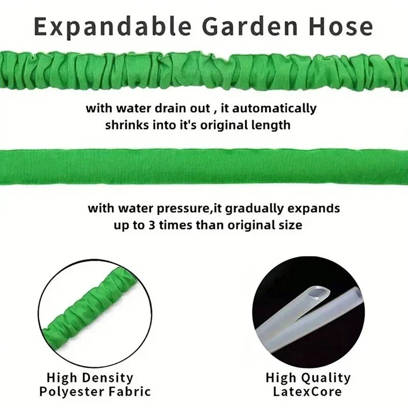 Tuyau de Jardin Expansible pour un Entretien Extérieur Facile