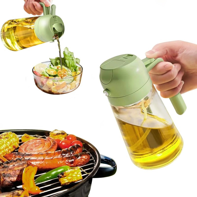 Bouteille de Spray d'Huile 2-en-1