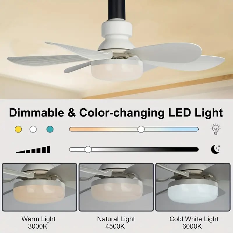 AeroLuma™ 40W LED Plafonnier Ventilateur — Confort Frais Instantané et Éclat Brillant, Sans Tracas