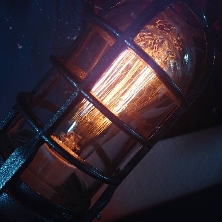 Lampe Fusée Steampunk