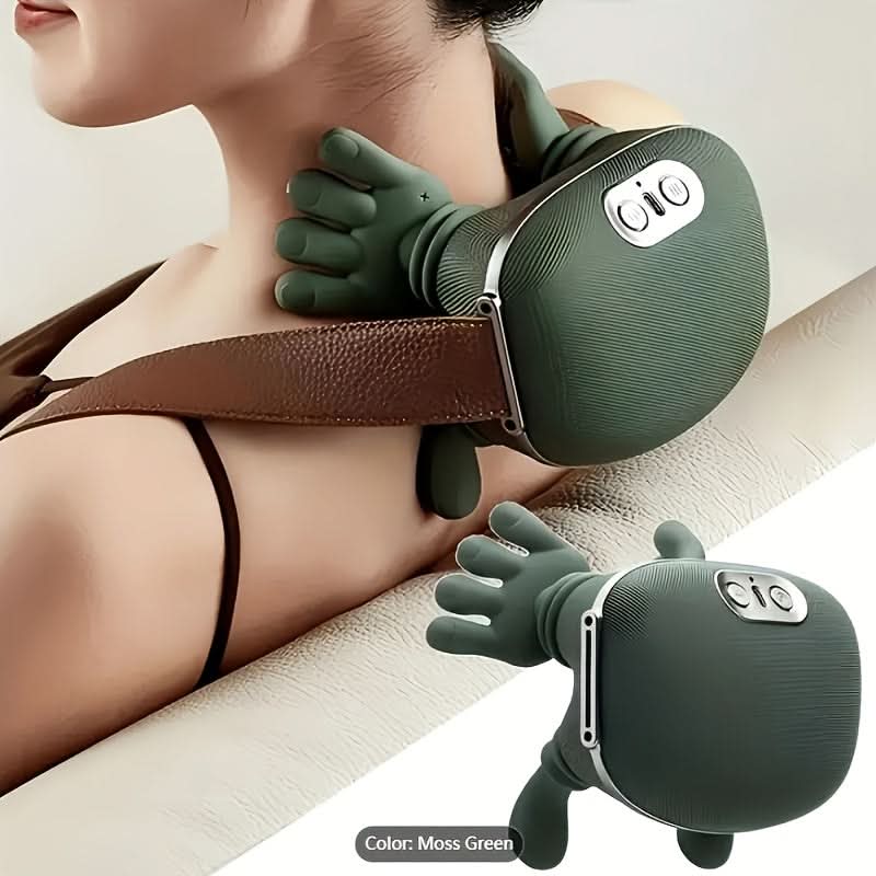 Massager Portable à 8 Griffes pour Soulagement du Cou et du Corps