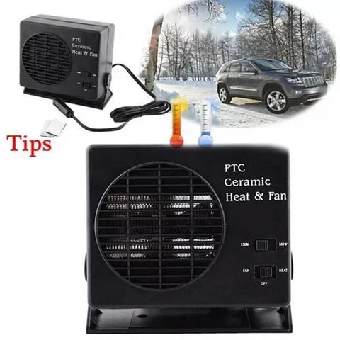 Chauffage de voiture 12V 150W/300W – Chauffage céramique et souffleur de voiture